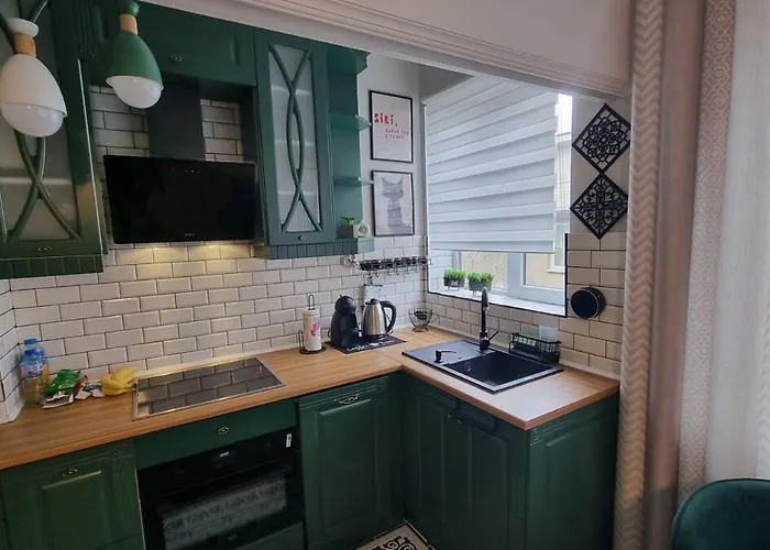 студио за двама с паркинг-център,морска градина,плаж Apartman