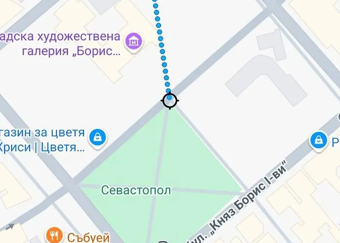 Апартамент студио за двама с паркинг-център,морска градина,плаж Варна